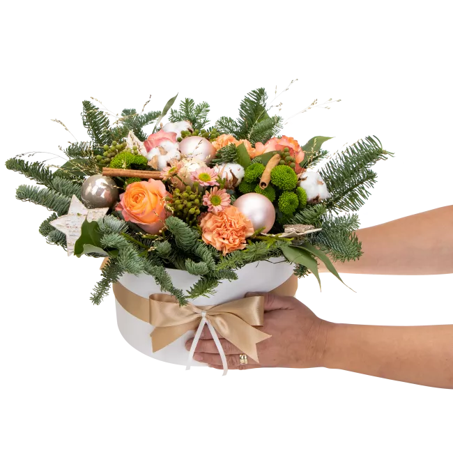 Christmas fragrant flowerbox